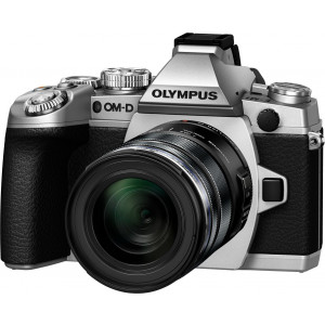 Olympus E-M1 OM-D Systemkamera (16 Megapixel, 7,6 cm (3 Zoll) TFT LCD-Display, Full HD, HDR, 5-Achsen Bildstabilisator) inkl. M.Zuiko Digital ED 12-50mm Objektiv Kit silber-22