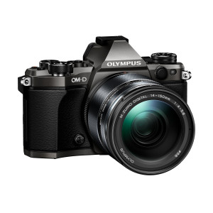 Olympus OM-D E-M5 Mark II Limited Edition Systemkamera (16 Megapixel, 7,6 cm (3 Zoll) TFT LCD-Display, Full HD, HDR, 5-Achsen Bildstabilisator) inkl. 14-150 mm II Objektiv titanium-22