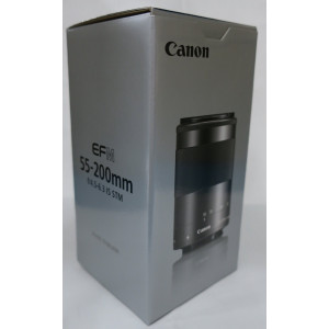 Canon EF-M 55-200 mm 1:4,5-6,3 IS STM Objektiv (52mm Filtergewinde) für EOS-M-22