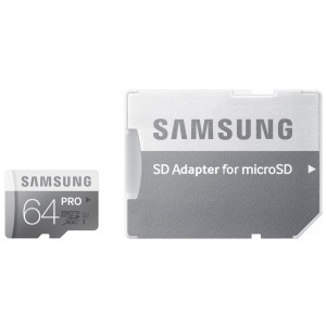 Samsung Speicherkarte MicroSDXC 64GB PRO UHS-I Grade 1 Class 10 (bis zu 90MB/s lesen, bis zu 80MB/s schreiben) mit SD Adapter-21