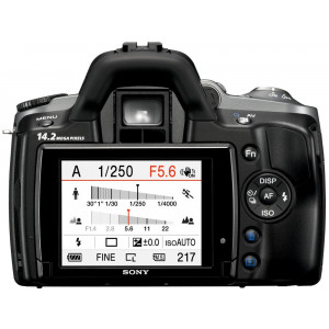 Sony DSLR-A380 SLR-Digitalkamera (14 Megapixel, LiveView, Bildstabilisator) nur Gehäuse-22