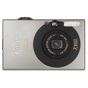 Canon IXUS 70 Digitalkamera (7 Megapixel, 3-fach opt. Zoom, 6,4 cm (2,5 Zoll) Display) silber-schwarz-22
