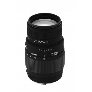 Sigma 70-300 mm F4,0-5,6 DG Makro-Objektiv (58 mm Filtergewinde) für Minolta / Sony Objektivbajonett-21