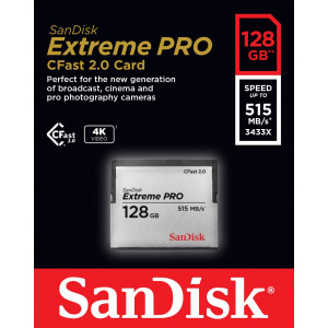 SanDisk Extreme PRO 128GB CFast 2.0 Speicherkarte-22