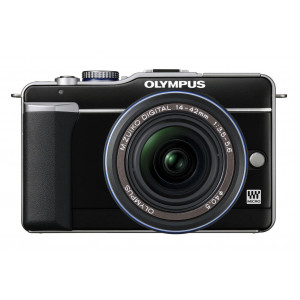 Olympus PEN E-PL1 Systemkamera (13 Megapixel, 6,9 cm (2,7 Zoll) Display, Bildstabilisator) schwarz mit 14-42mm Objektiv schwarz-22
