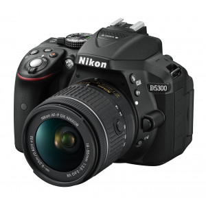 Nikon D5300 SLR-Digitalkamera Kit DX AF-P 18-55 VR schwarz-22