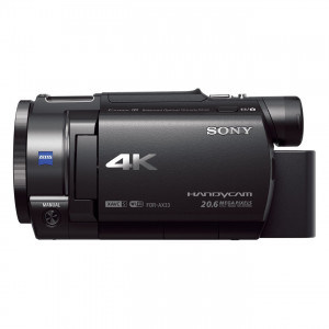 Sony FDR-AX33 4K Camcorder (Exmor R CMOS Sensor, Vario Sonnar T* Carl Zeiss Optik mit 10-fach optischem Zoom, 7,5 cm (3,0 Zoll) Touch-Display, ISO Norm MI Zubehör Schuh) schwarz-22