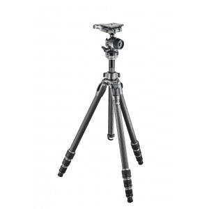 Gitzo Mountaineer Serie 1 Carbon Stativ mit 4x Segmente/Kugelkopf QD-22