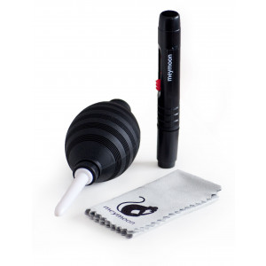 3-teiliges Reinigungsset für Spiegelreflex Kameras, Objektive, Handys, Smartphones, Camcorder, etc., bestehend aus einem Blasebalg, einem Reinigungsstift und einem Mikrofasertuch-22