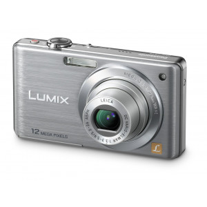 Panasonic Lumix DMC-FS15 Digitalkamera (12 Megapixel, 5-fach opt. Zoom, 6,9 cm (2,7 Zoll) Display, Bildstabilisator) silber-22