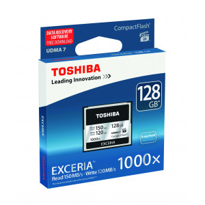 Toshiba Exceria CompactFlash 128GB (bis zu 150MB/s lesen) Speicherkarte schwarz-22