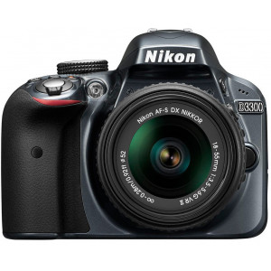 Nikon D3300 SLR-Digitalkamera Kit (24 Megapixel, 7,6 cm (3 Zoll) TFT-LCD-Display, Live View, Full-HD) inkl. AF-S DX 18-55 VR II Objektiv anthrazit-22