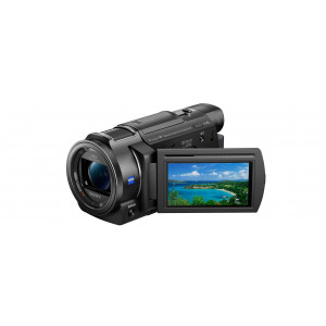 Sony FDR-AX33 4K Camcorder (Exmor R CMOS Sensor, Vario Sonnar T* Carl Zeiss Optik mit 10-fach optischem Zoom, 7,5 cm (3,0 Zoll) Touch-Display, ISO Norm MI Zubehör Schuh) schwarz-22