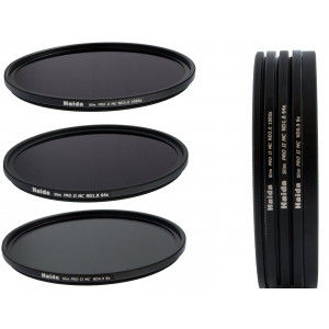 Haida Slim PRO II Digital MC Neutral Graufilter Set bestehend aus ND8, ND64, ND1000 Filtern 49 mm inkl. Stack Cap Filtercontainer + Pro Lens Cap mit Innengriff-22