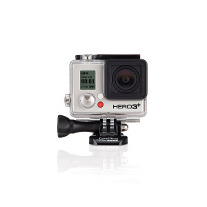 GoPro Actionkamera Hero 3 Plus Black Edition Motorsport, Schwarz, 3660-021-22