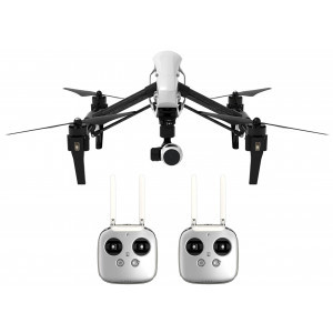 DJI DJIIN2R Inspire 1 Aerial UAV Quadrocopter Drohne mit Integrierter 4K, Full-HD Videokamera, 2x Digitalen Fernsteuerung schwarz/weiß-22