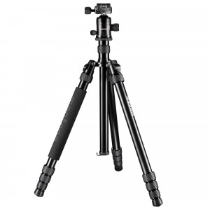 Mantona Laurum 501 (5in1 Multi Kamerastativ mit sehr hochwertigem Kugelkopf, 10 kg Belastbarkeit, inkl. 2 Mittelsäulen, 3 Tischstativbeinen, Blitzadapter, 3 Inbusschlüssel und Stativtasche)-22