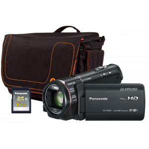 3D Black Camcorder Kit inc 16GB Class 10 SD Card and Case-22