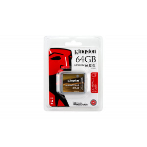 Kingston CF/64GB-U3 CompactFlash-Karte Ultimate 600x 64 GB-22