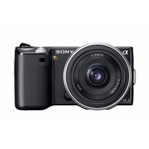 Sony NEX-5AB Systemkamera (14 Megapixel, 7,5 cm (3 Zoll) Display, Live View, Full HD Videoaufnahme) Kit schwarz inkl. 16mm Objektiv-22