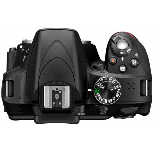 Nikon D3300 SLR-Digitalkamera (24 Megapixel, 7,6 cm (3 Zoll) TFT-LCD-Display, Live View, Full-HD) nur Gehäuse schwarz-22