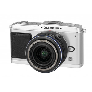 Olympus PEN E-P1 Systemkamera (12 Megapixel, 7,6 cm Display, Bildstabilisator) Gehäuse silber-22