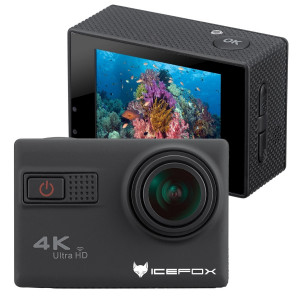 icefox ® Action-Kamera 4k, wasserdicht bis 30 Meter Unterwasser, WIFI Fernbedienung Kamera mit Sony-Objektiv, Loop-Aufnahme, 1080p Full HD, 170° Weitwinkel, HDMI Mikro-USB-TV-Ausgang, RSC Anti-Shake, 2,0" HD LCD-Display (Schwarz)-22