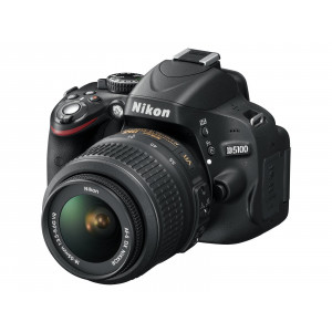 Nikon D5100 SLR-Digitalkamera (16 Megapixel, 7.5 cm (3 Zoll) schwenk und drehbarer Monitor, Live-View, Full-HD-Videofunktion) Kit inkl. AF-S DX 18-55 mm VR (bildstb.)-22