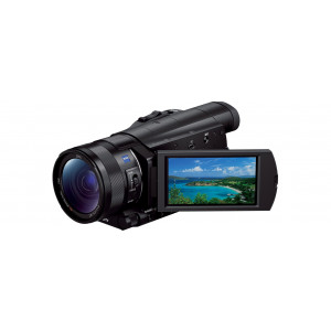 Sony FDR-AX100E 4K Ultra-HD-Camcorder (8,9 cm (3,5 Zoll) Display, 24p/25p/50p/50i Full-HD-Aufnahmen (4K in 24p/25p), eingebauter ND-Filter) schwarz-22