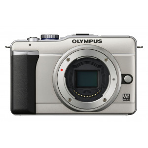 Olympus PEN E-PL1 Systemkamera (13 Megapixel, 6,9 cm (2,7 Zoll) Display, Bildstabilisator) champagner mit 14-150mm Objektiv schwarz-22