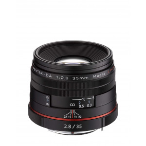 PENTAX Limited Lens HD PENTAX-DA35mm F2.8 Macro Limited Black K-mount APS-C 21450-22