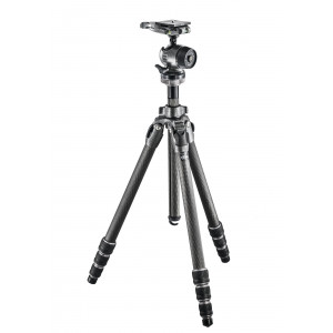 Gitzo Mountaineer Serie 2 Carbon Stativ mit 4x Segmente/Kugelkopf QD-22