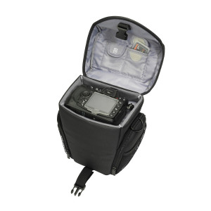 PEDEA "Essex" SLR-Kameratasche (Tragegurt und Zubehörfach, Toploader) Gr. L-22