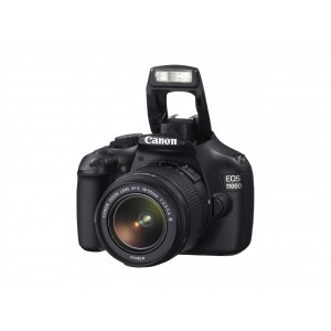 Canon EOS 1100D SLR-Digitalkamera (12 Megapixel, 6,9 cm (2,7 Zoll) Display, HD-Ready, Live-View) Kit inkl. EF-S 18-55mm 1:3,5-5,6 DC III (not stabilized)-22