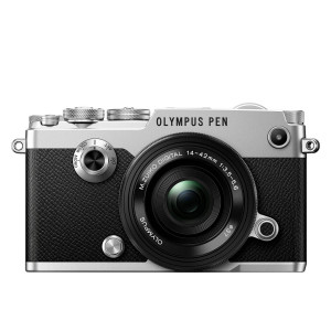 Olympus PEN-F Systemkamera (20,3 Megapixel, 7,6 cm (3 Zoll) TFT LCD-Display, elektronischer Sucher mit 2,36 Mio. OLED, Full-HD, WLAN, Metallgehäuse) Kit inkl. 14-42mm EZ Pancake Objektiv silber-22