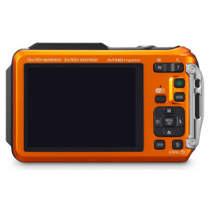 Panasonic DMC-FT5EG9-D Lumix Digitalkamera (7,5 cm (3 Zoll) LCD-Display MOS-Sensor, 16,1 Megapixel, 4,6-fach opt. Zoom, microHDMI, USB, bis 13m wasserdicht) orange-22