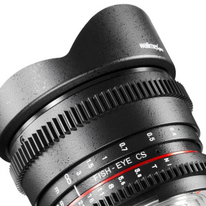 Walimex Pro 8 mm 1:3,8 VCSC Fish-Eye-Objektiv Foto und Video (feste Gegenlichtblende, IF, Zahnkranz, stufenlose Blende und Fokus) für Sony E Objektivbajonett schwarz-22
