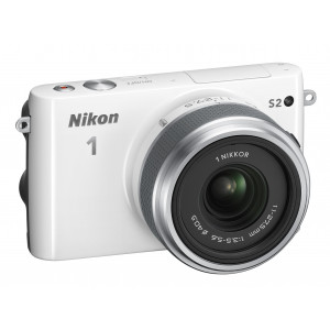 Nikon 1 S2 Systemkamera (14 Megapixel, 7,5 cm (3 Zoll) LCD-Display, Wi-Fi-fähig, USB, HDMI, Full-HD-Videofunktion) Kit inkl. 1 Nikkor 11-27,5mm Objektiv weiß-22