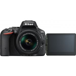Nikon D5500 SLR-Digitalkamera Kit DX AF-P 18-55 VR schwarz-22