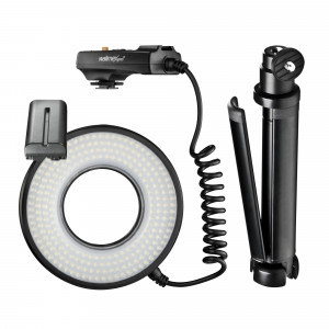 Walimex Pro Macro LED Ringlicht DSR 232 Set inkl. Ministativ mit Kugelkopf-22