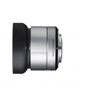 Sigma 19mm f2,8 DN Objektiv (Filtergewinde 46mm) für Sony E-Mount Objektivbajonett silber-22