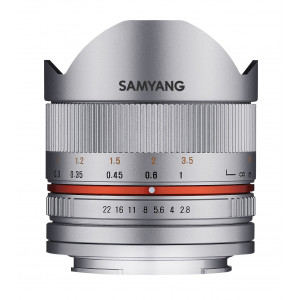 Samyang 8mm F2.8 II Objektiv für Anschluss Sony E silber-22