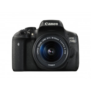 Canon EOS 750D SLR-Digitalkamera (24 Megapixel, APS-C CMOS-Sensor, WiFi, NFC, Full-HD) Kit inkl. EF-S 18-55 mm IS STM Objektiv schwarz-22