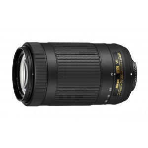 Nikon AF-P DX Nikkor 70-300 mm 1:4,5-6,3G ED VR, Vorderer Objektivdeckel mit Schnappverschluss LC-58 weiß/schwarz-22
