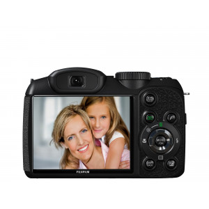 Fujifilm Finepix S1600 Digitalkamera (12 Megapixel, 15-fach opt.Zoom, 7,6 cm Display, Bildstabilisator) schwarz-22