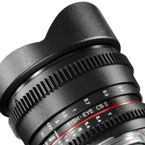 Walimex Pro 8 mm 1:3,8 VDSLR Fish-Eye II Objektiv Foto und Video (abnehmbare Gegenlichtblende, IF, Zahnkranz, stufenlose Blende und Fokus) für Nikon F Objektivbajonett schwarz-22