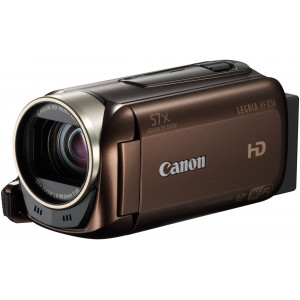 Canon LEGRIA HF R56 HD-Camcorder (7,5 cm (3 Zoll) Touchscreen-LCD, 3,2 Megapixel, CMOS, 32 fach opt. Zoom) braun-22