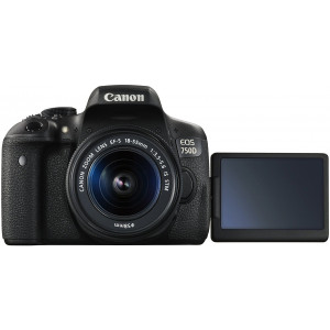Canon EOS 750D SLR-Digitalkamera (24 Megapixel, APS-C CMOS-Sensor, WiFi, NFC, Full-HD) Kit inkl. 2x Objektive EF-S 18-55mm 1:3,5-5,6 IS STM und EF-S 55-250 1:4-5,6 IS STM schwarz-22