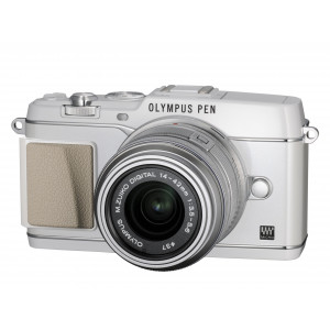 Olympus E-P5 Systemkamera inkl. 14-42mm Objektiv (16 Megapixel MOS-Sensor, True Pic VI Prozessor, 5-Achsen Bildstabilisator, Verschlusszeit 1/8000s, Full-HD) weiß-22