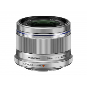 Olympus M.ZUIKO DIGITAL 25mm 1:1.8 Objektiv silber-22
